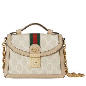 Gucci Ophidia GG Mini Shoulder Bag Cream