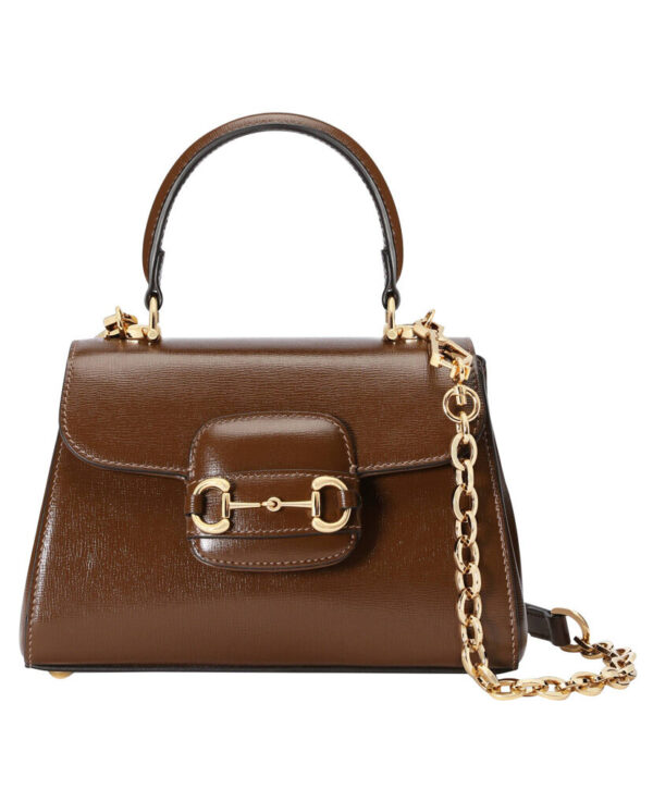 Gucci Horsebit 1955 Mini Bag 703848 Coffee