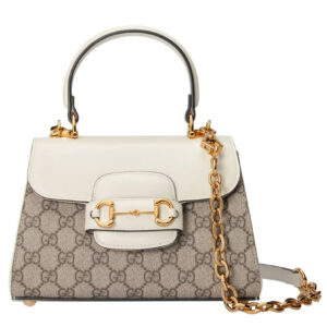 Gucci Horsebit 1955 Mini Bag 703848 Cream