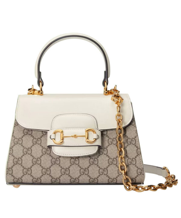 Gucci Horsebit 1955 Mini Bag 703848 Cream