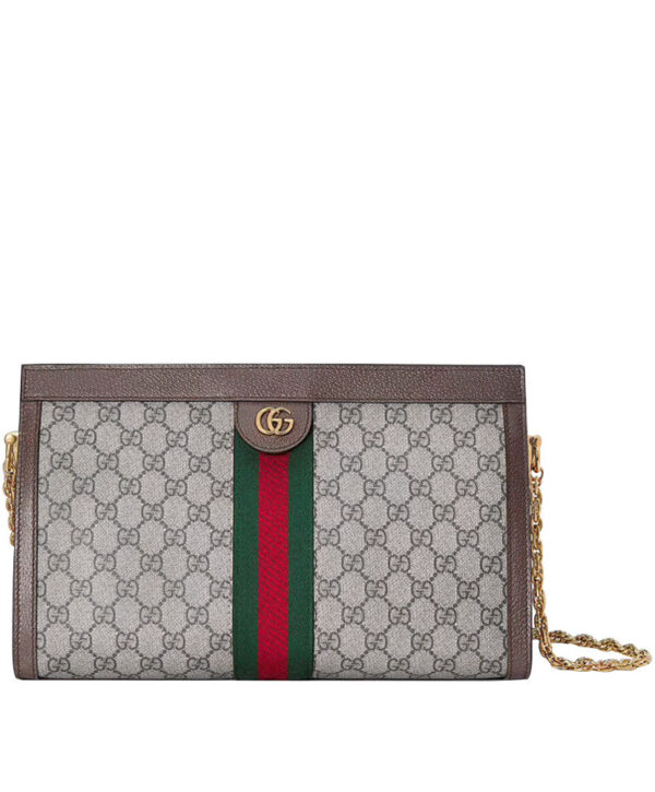 Gucci Ophidia GG medium shoulder bag 503876 Dark Coffee