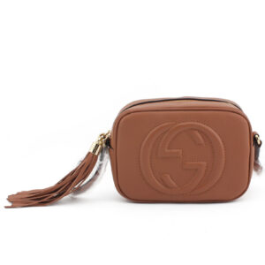 Gucci Soho small leather disco bag 308364 Coffee