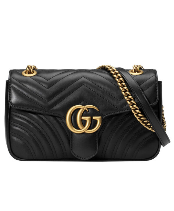 Gucci GG Marmont Matelasse Mini Bag 443497 Black