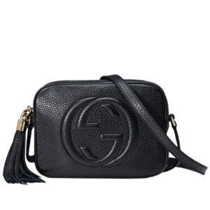 Gucci Soho small leather disco bag 308364 Black