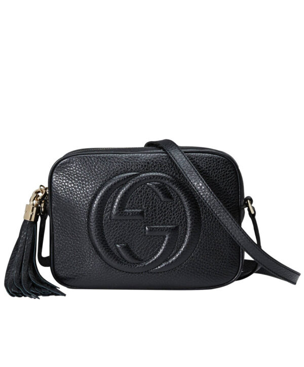 Gucci Soho small leather disco bag 308364 Black