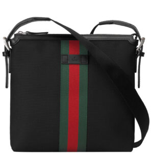 Gucci Web GG Supreme messenger 387111 Black