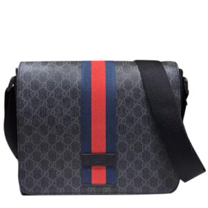 Gucci GG Supreme messenger 475432 Black