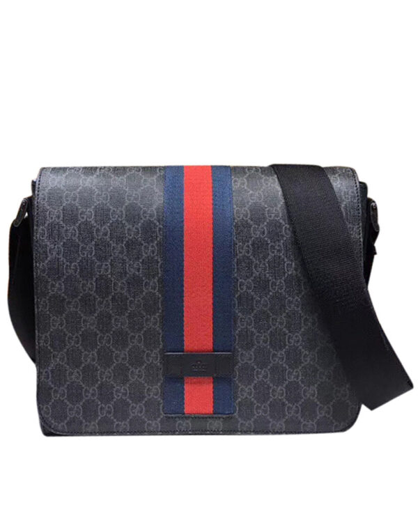 Gucci GG Supreme messenger 475432 Black