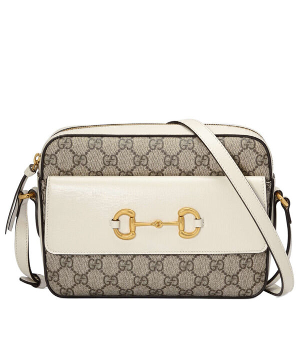 Gucci Horsebit 1955 small shoulder bag 645454 Cream