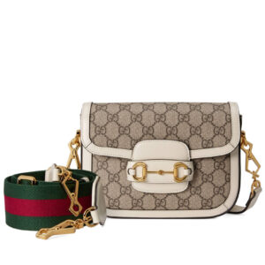 Gucci Horsebit 1955 Mini Bag 658574 Cream