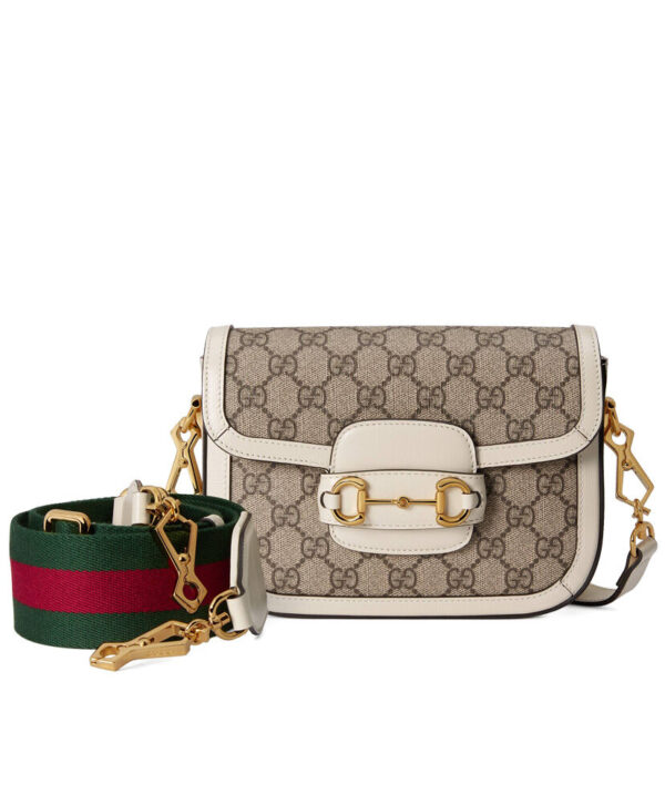 Gucci Horsebit 1955 Mini Bag 658574 Cream