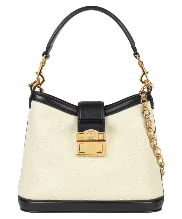 Gucci Small GG Shoulder Bag 675788 Cream