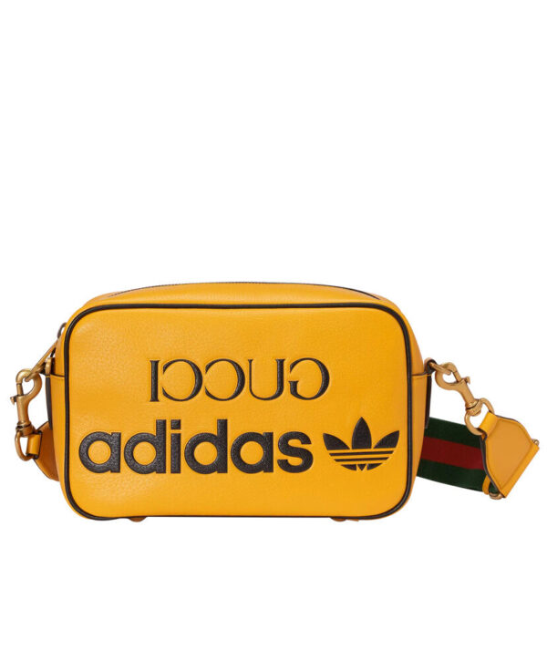 Gucci x adidas Small Shoulder Bag 702427 Yellow