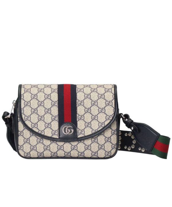 Gucci Ophidia Mini GG Shoulder Bag 722117 Blue