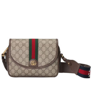 Gucci Ophidia Mini GG Shoulder Bag 722117 Dark coffee