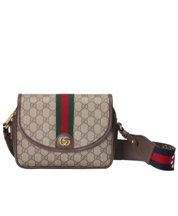 Gucci Ophidia Mini GG Shoulder Bag 722117 Dark coffee