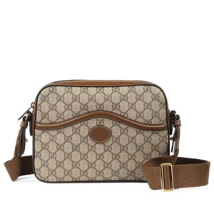 Gucci Messenger Bag With Interlocking G 675891 Dark Coffee