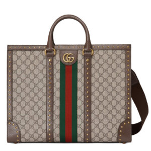 Gucci Ophidia Large Tote Bag 724665 Dark Coffee