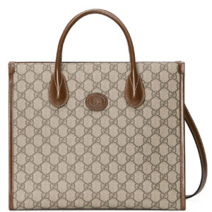 Gucci GG Small Tote Bag 659983 Coffee