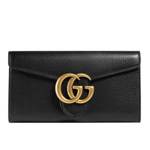 Gucci GG Marmont Continental Wallet 400586 Black