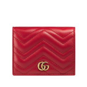 Gucci GG Marmont Card Case 443125 Red