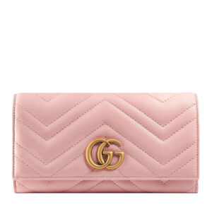 Gucci GG Marmont continental wallet 443436 Pink