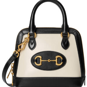 Gucci Horsebit 1955 Mini Top Handle Bag 640716 Cream