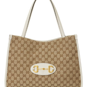 Gucci 1955 Horsebit tote bag 623694 Cream