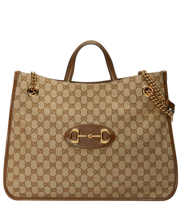 Gucci 1955 Horsebit large tote bag 623695 Coffee