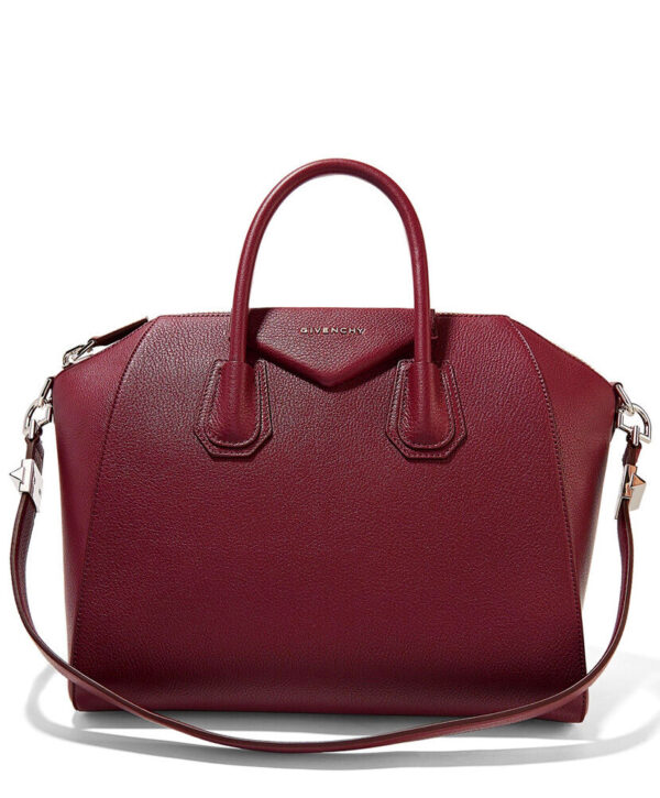 Givenchy Antigona Leather Large Duffel Mauve