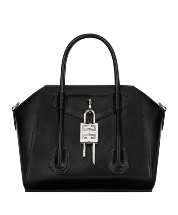 Givenchy Mini Antigona Lock Handbag Black