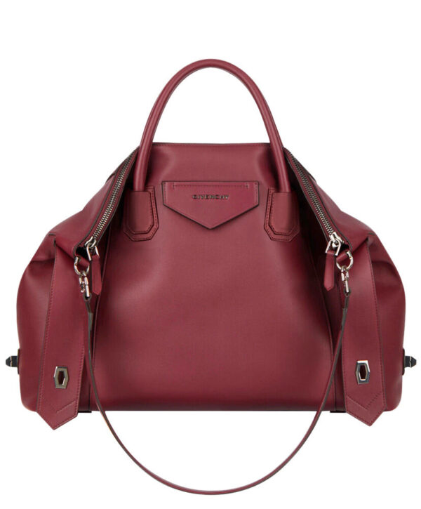 Givenchy Medium Antigona Soft Bag In Smooth Leather Mauve