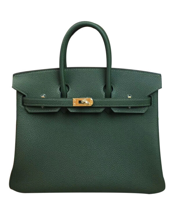 Hermes Birkin 25 Togo Leather Green