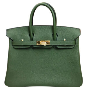 Hermes Birkin 25 Togo Leather Dark Green