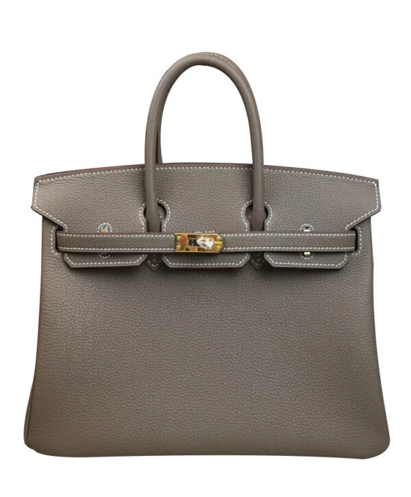 Hermes Birkin 25 Togo Leather Gray