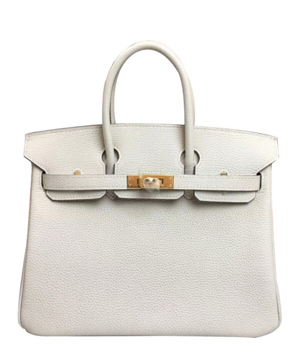 Hermes Birkin 25 Togo Leather Cream