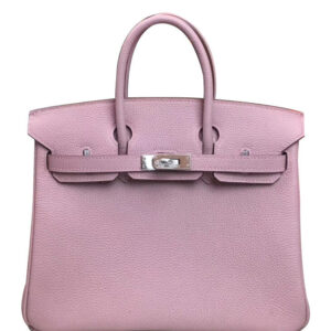 Hermes Birkin 25 Togo Leather Pink