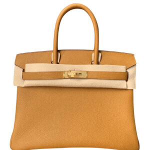 Hermes Birkin 30 Togo Leather Apricot