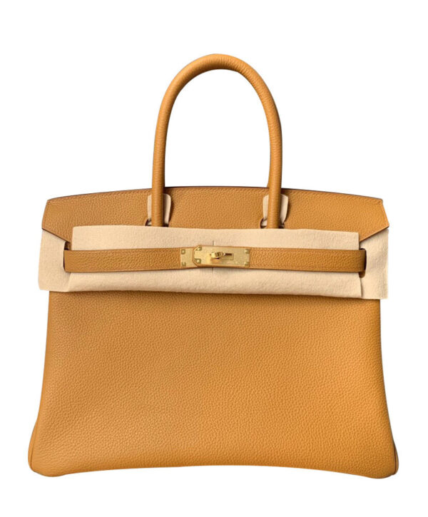 Hermes Birkin 30 Togo Leather Apricot