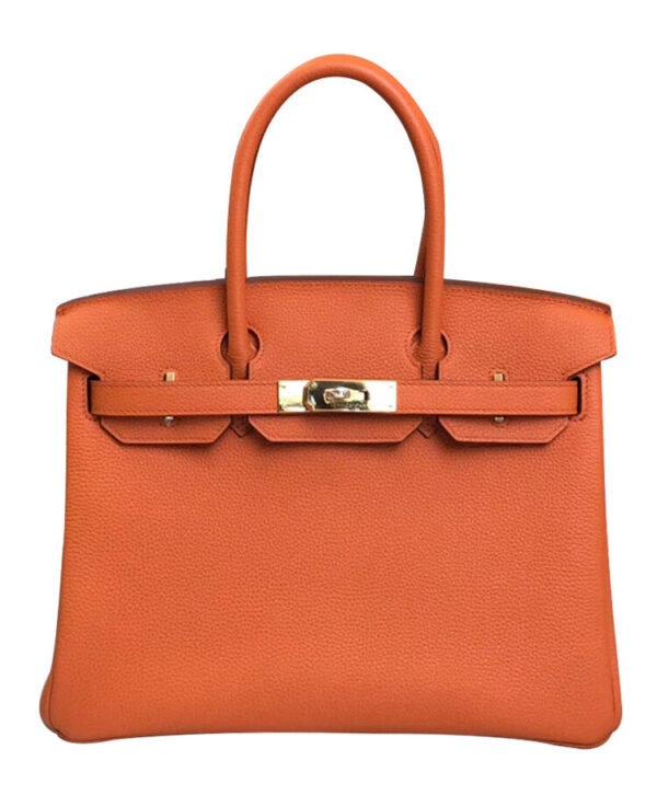 Hermes Birkin 30 Togo Leather Orange