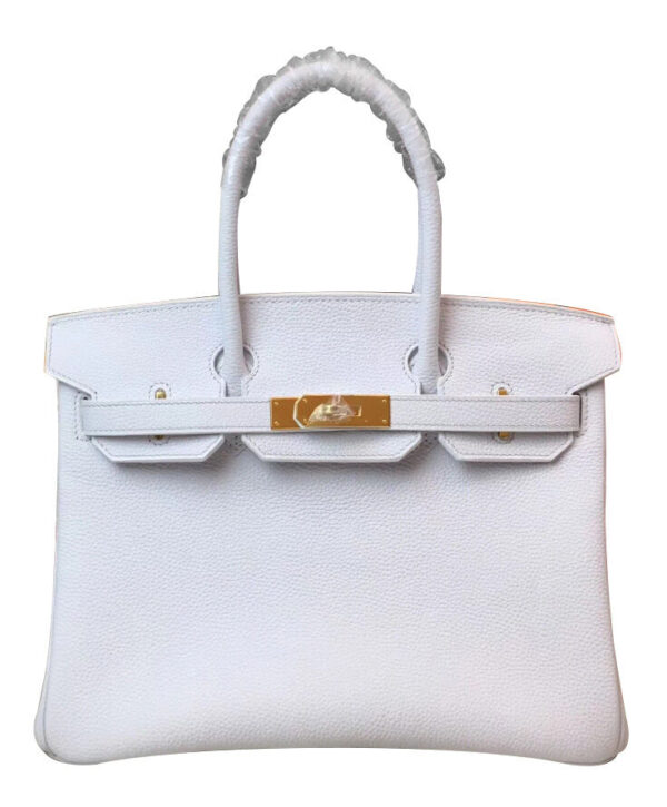 Hermes Birkin 30 Togo Leather White