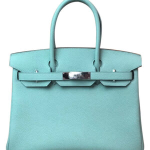 Hermes Birkin 30 Togo Leather Light Blue