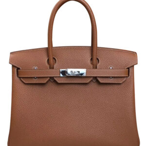 Hermes Birkin 30 Togo Leather Light Coffee