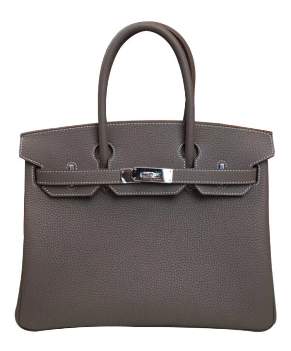 Hermes Birkin 30 Togo Leather Dark Gray