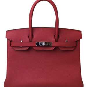 Hermes Birkin 30 Togo Leather Red