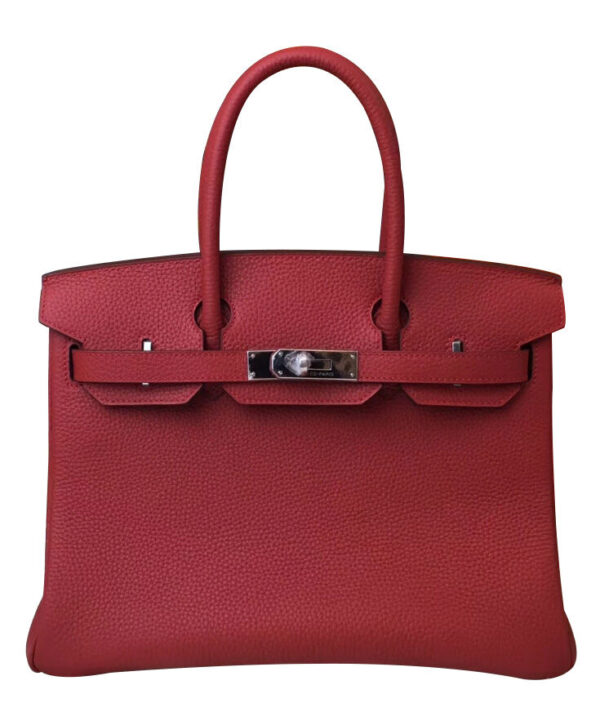 Hermes Birkin 30 Togo Leather Red