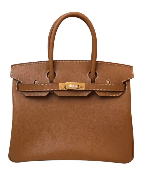 Hermes Birkin 30 Epsom Leather Light Coffee