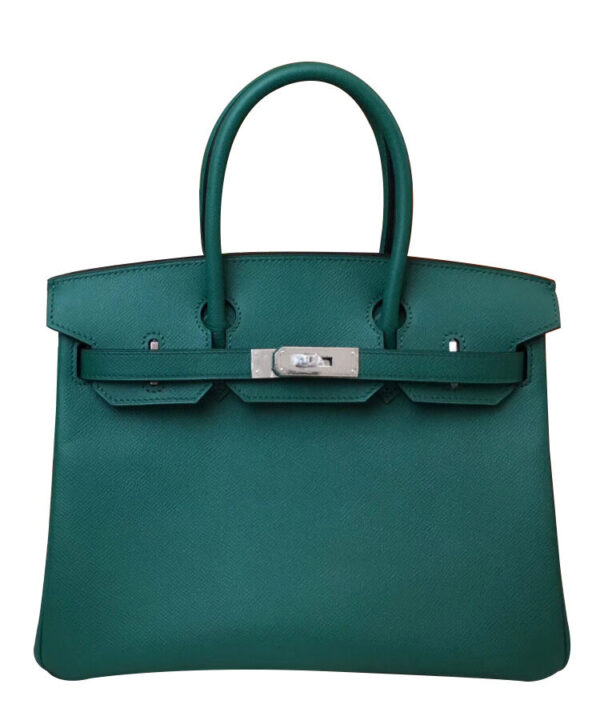 Hermes Birkin 30 Epsom Leather Dark Green