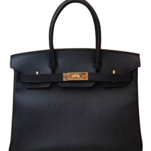 Hermes Birkin 30 Epsom Leather Black