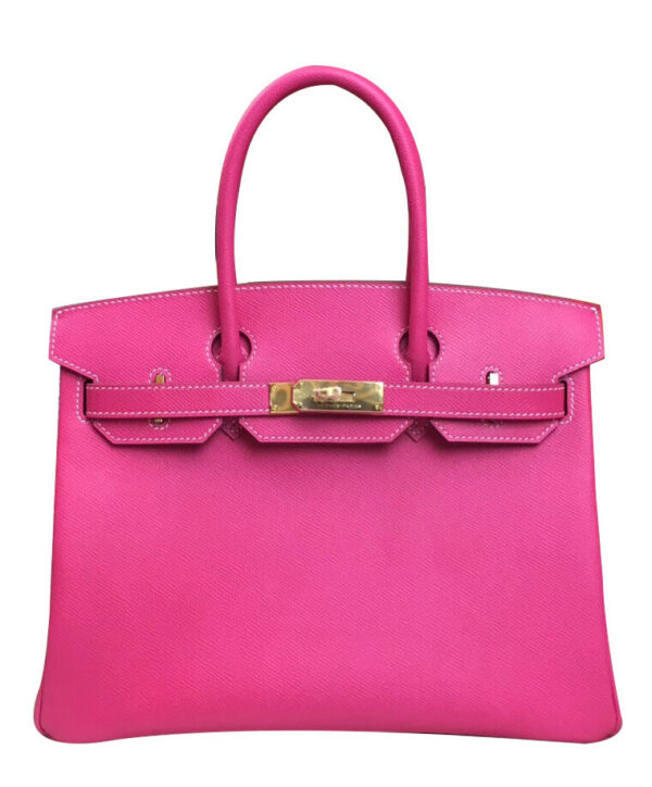 Hermes Birkin 30 Epsom Leather Peachblow